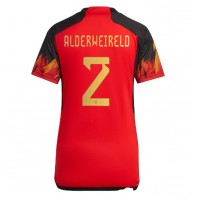 Belgien Toby Alderweireld #2 Fußballbekleidung Heimtrikot Damen WM 2022 Kurzarm